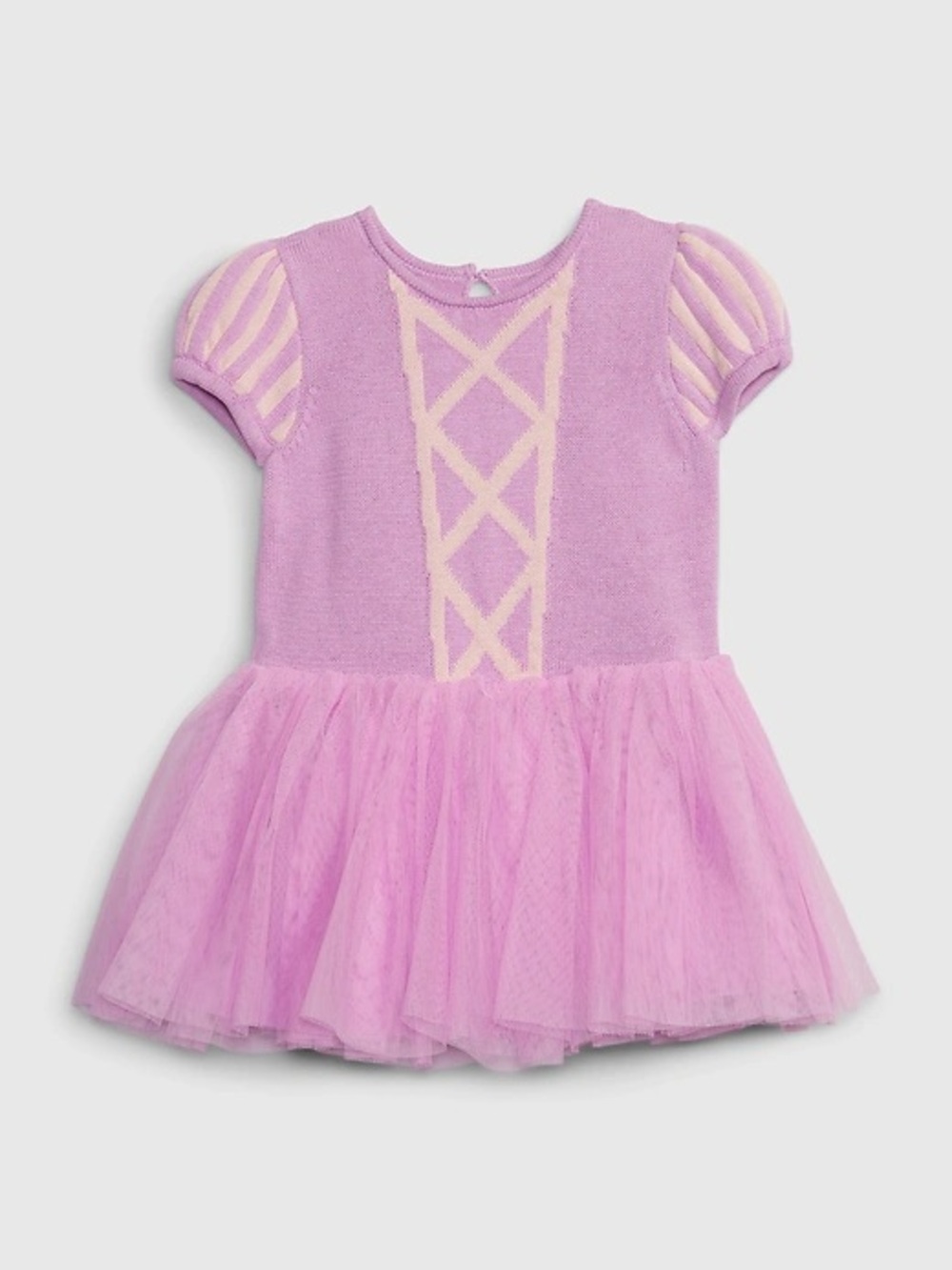 Gap × Disney Toddler Rapunzel Princess Purple Pink Tulle Dress Costume Dress-up